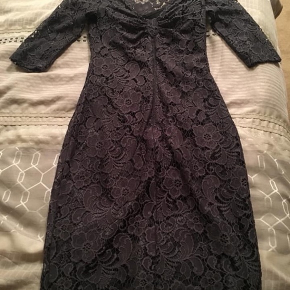 Le Chateau purple lace dress XS - Picture 4 of 4